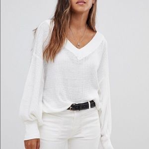 Free People Southside Thermal Top